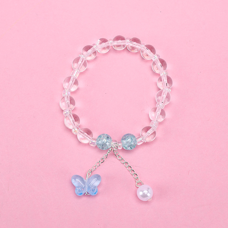 SL-26120-9 Clear Crystal Butterfly Bracelet 4021001194