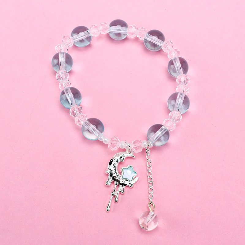 SL-26120-11 Rhinestone Pendant Beaded Bracelet Glass 4021001196