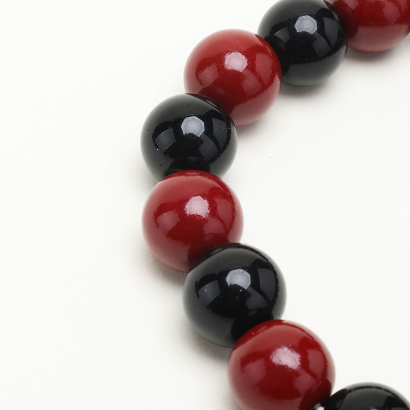 Obsidian Cinnabar Bracelet