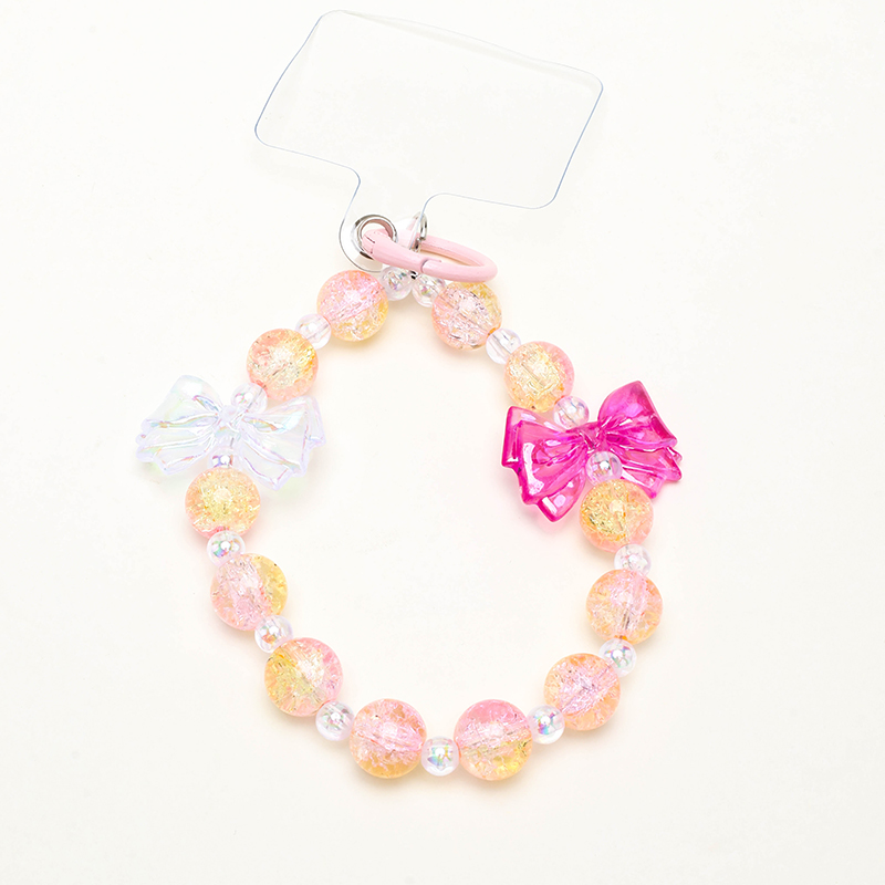 Crystal Flower Bag Charm