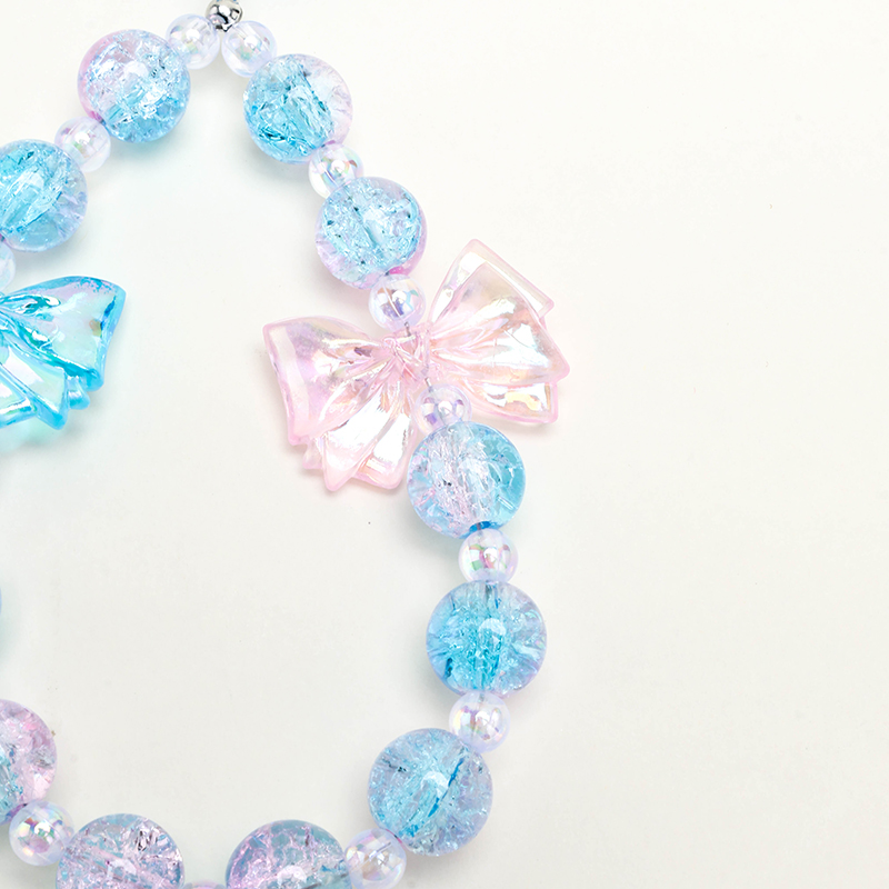 Crystal Flower Bag Charm