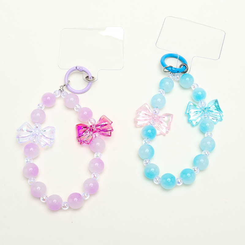 Jelly Bead Bag Charm