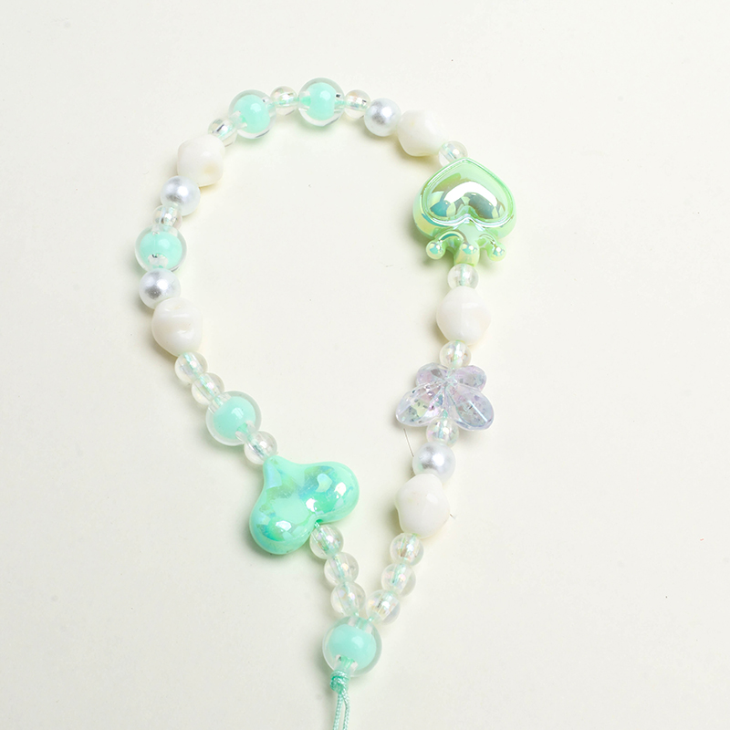 Colorful Heart Bead Charm