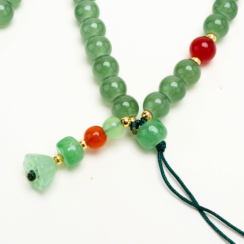 Jade Lotus Charm
