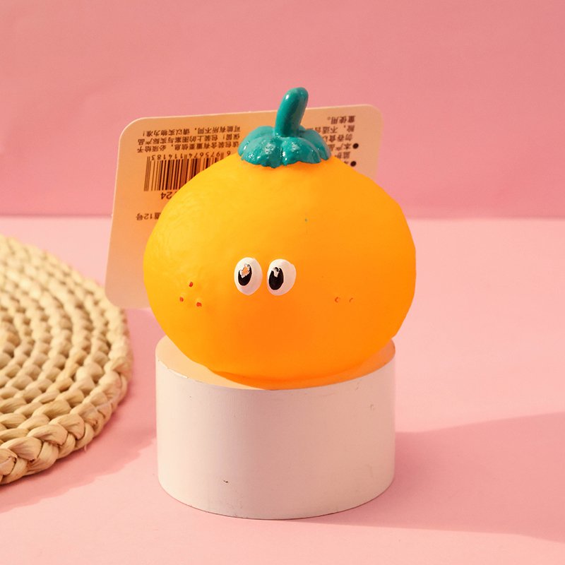 Ugly Orange Squeeze Stress Relief Toy