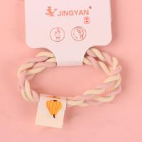 JY0155纸盒彩布标2条皮筋 5
