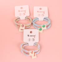 JY0261纸盒彩布标2条皮筋 3