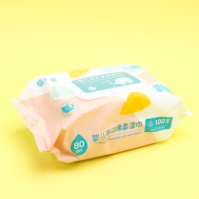 1088 Elephant Baby Wet Wipes 80 Sheets 50g