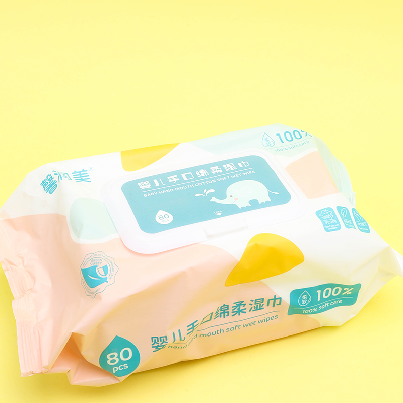 1088 Elephant Baby Wet Wipes 80 Sheets 50g