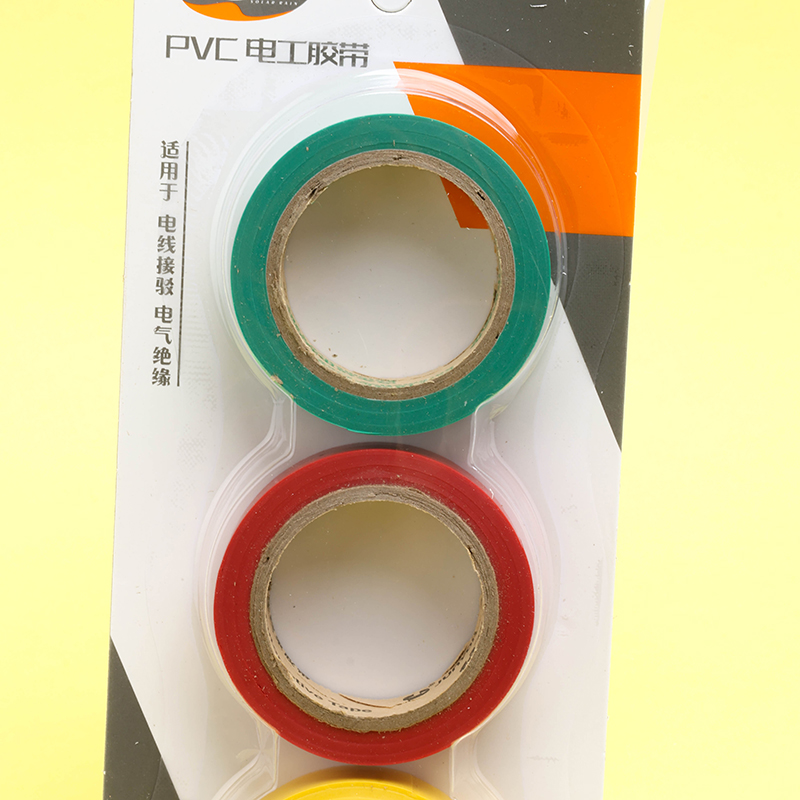 8057 Waterproof Electric Tape PVC Color 3 Pack
