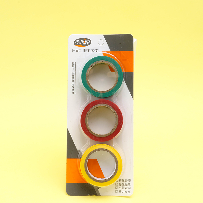 8057 Waterproof Electric Tape PVC Color 3 Pack