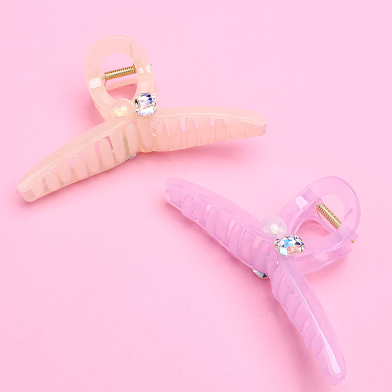 13 cm Jelly Color Crystal Large Hair Claw Clip GPPS 4011801260
