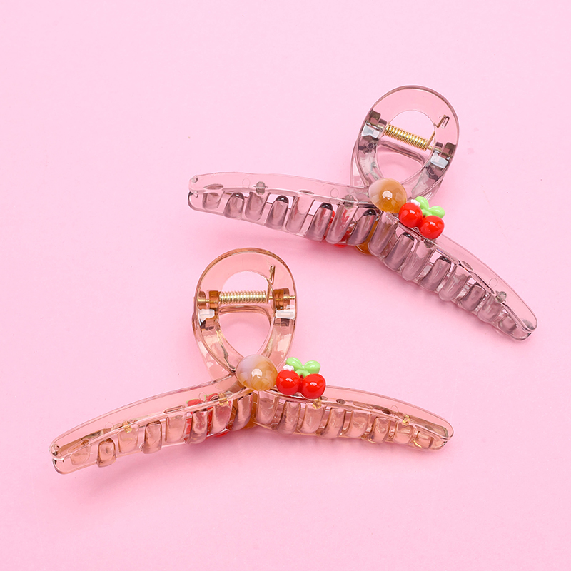 13 cm Brown Fruit Hair Claw Clip GPPS 4011801265