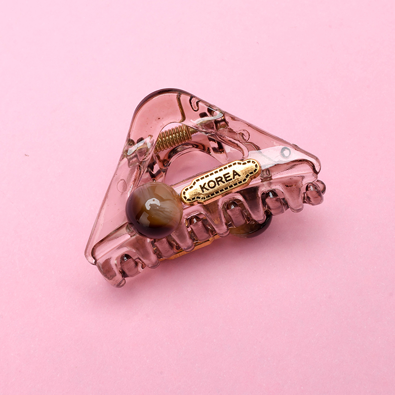 Boxed Triangle Bead Small Hair Claw Clip PC 4011900404