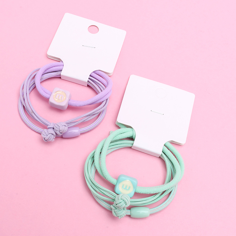 Three Color Resin Accessories Rubber Band 4012202387