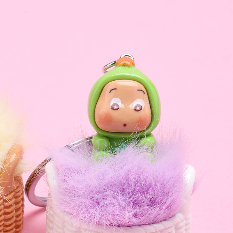 Resin Plush Doll Bag Charm 4041801703