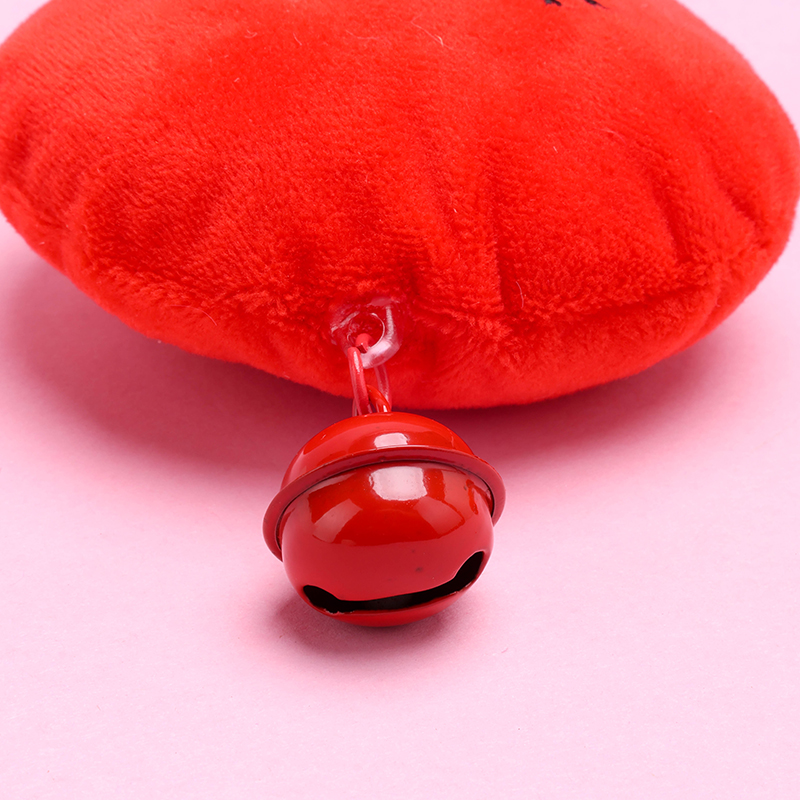 Plush Bell Tomato Charm
