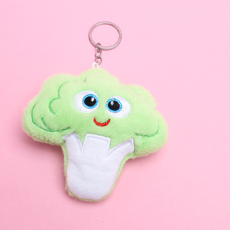 Plush Cartoon Cabbage Charm