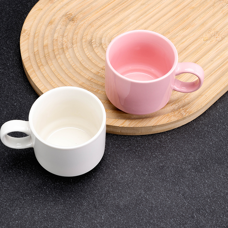 Z-33 Color Glaze Ceramic Cup Color Random