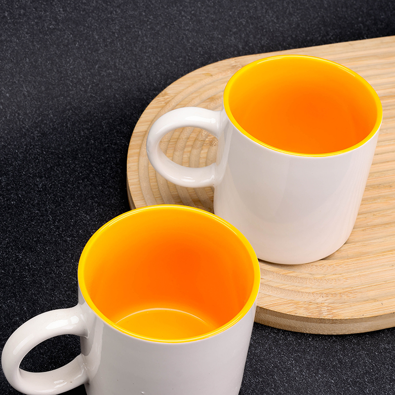 Z-34 Color Glaze Ceramic Cup Color Random