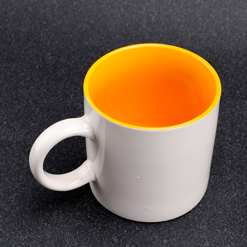Z-34 Color Glaze Ceramic Cup Color Random