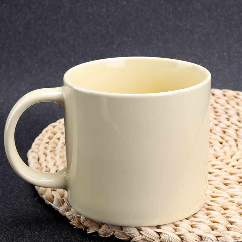 C1197 Color Glaze Ceramic Cup Color Random