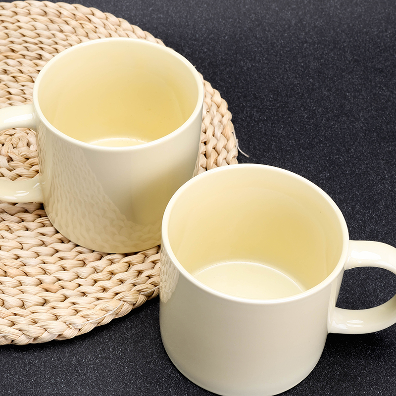 C1197 Color Glaze Ceramic Cup Color Random
