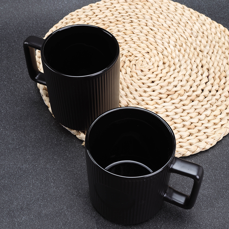 C1234 Color Glaze Ceramic Cup Color Random