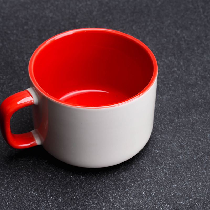 C1139 Color Glaze Ceramic Cup Color Random