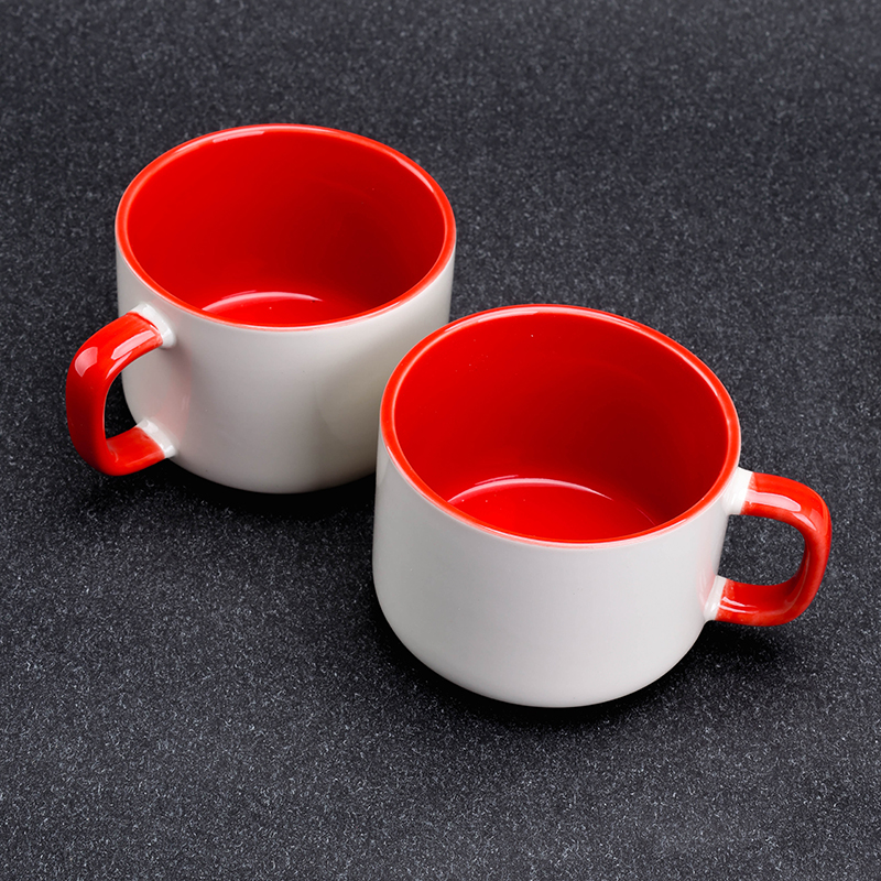 C1139 Color Glaze Ceramic Cup Color Random