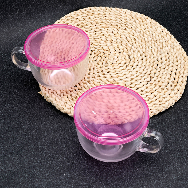 Heart-to-heart glass suit (single with lid)