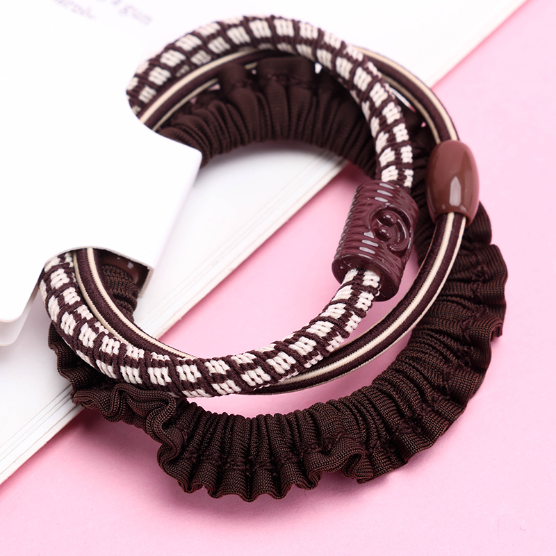 Three Curry Color Hair Tie Set