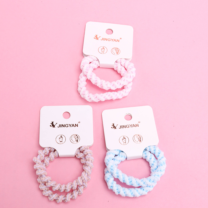 Two Colored Twisted Hair Bands