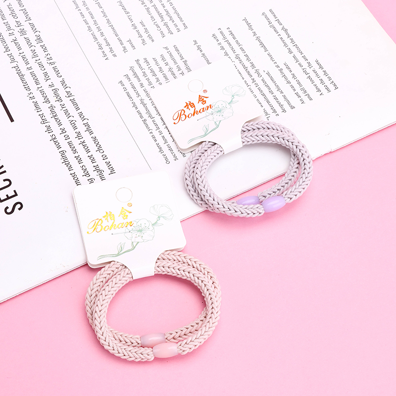 Two Morandi Braid Hair Bands