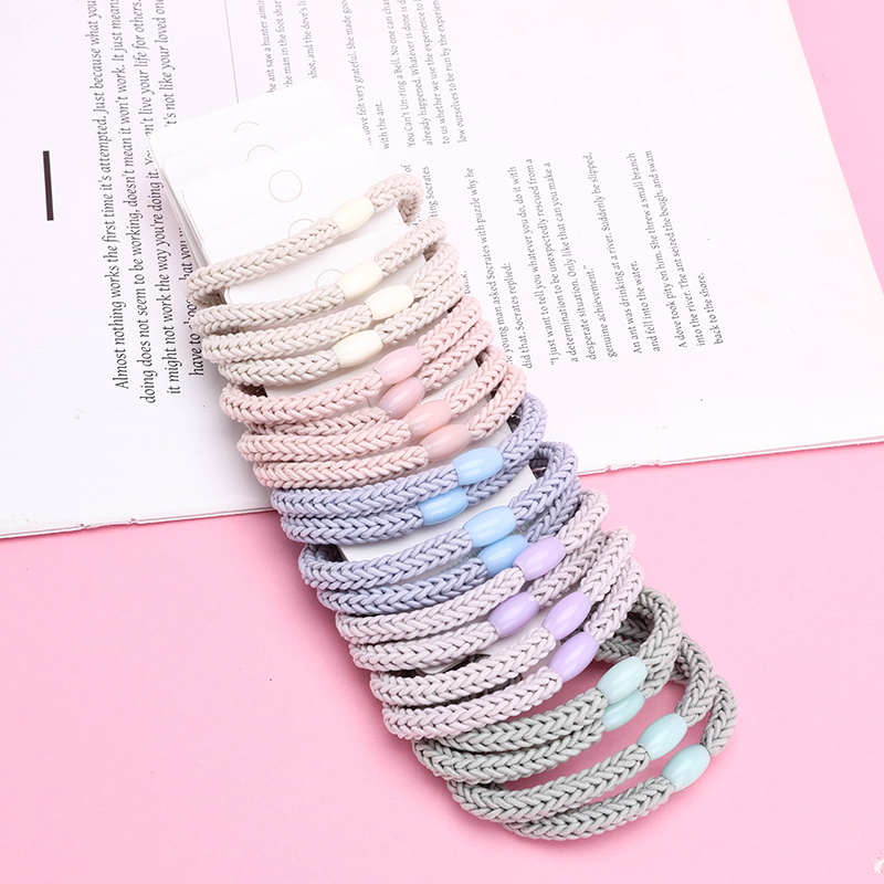 Two Morandi Braid Hair Bands