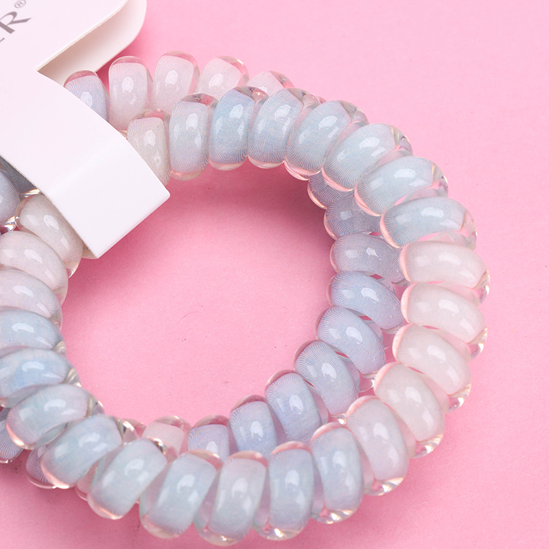 Gradient Large Telephone Hair Cord 2-Pack