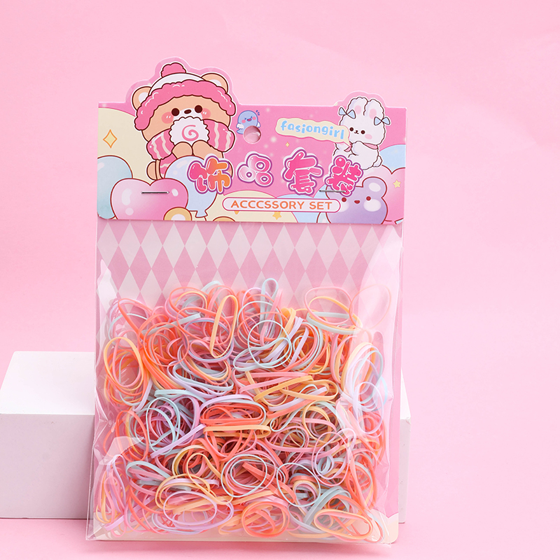 MXM-197 TPU Color Hair Ties 12-Pack