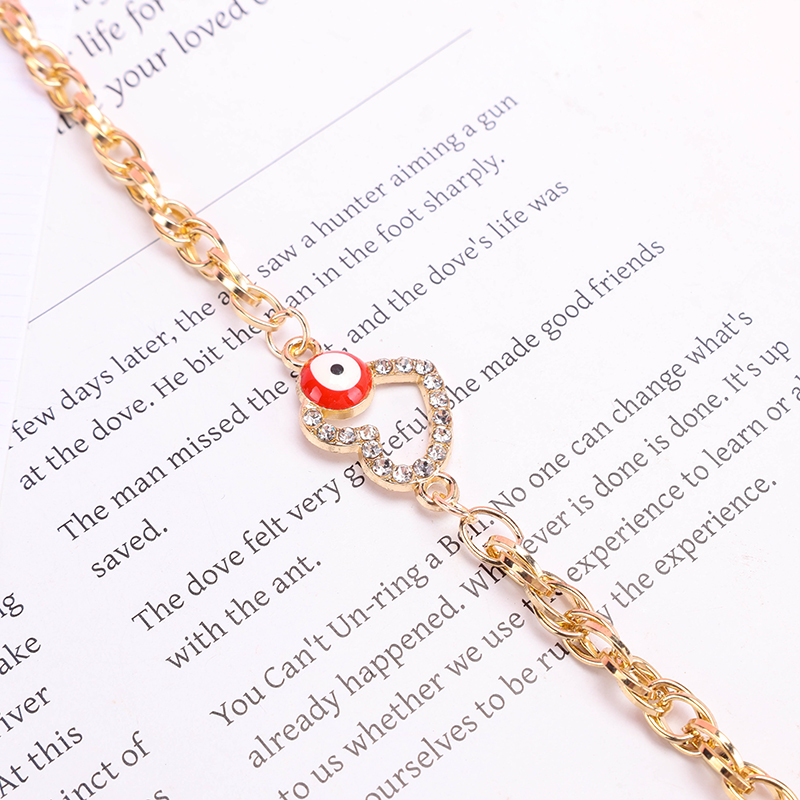 Eye Enamel Bracelet