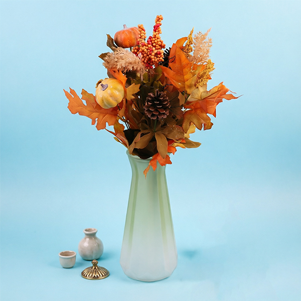 PE Artificial Maple Leaf Fruit Flower 105060027