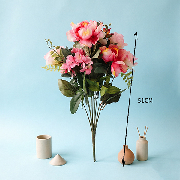 Pink PE Artificial Flower