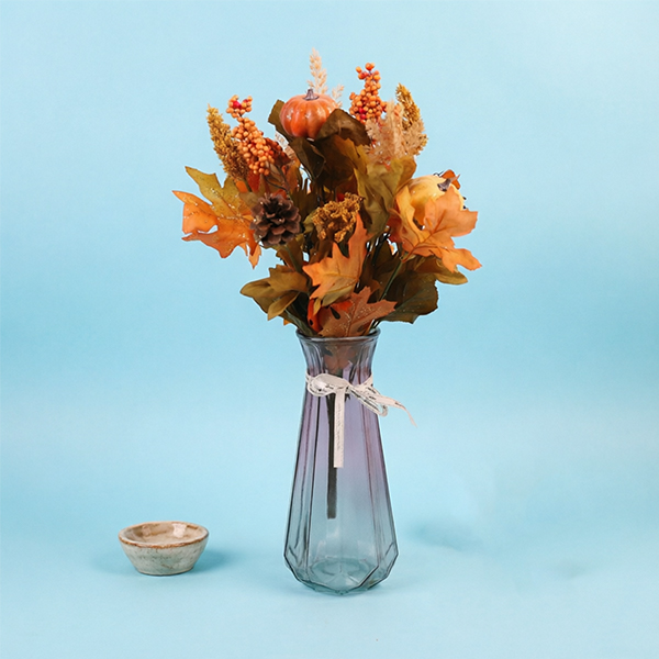 PE Artificial Maple Leaf Fruit Flower 105060030