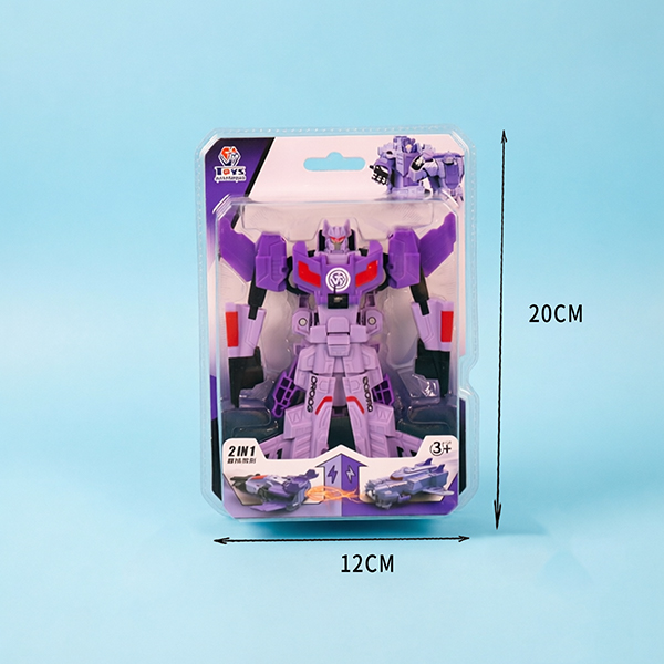 675-37 Transforming Robot Toy Plastic Metal 106010011