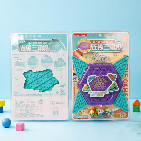 Plastic Triangle Chess Game