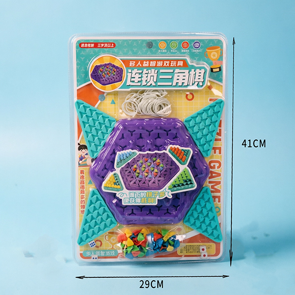 Plastic Triangle Chess Game