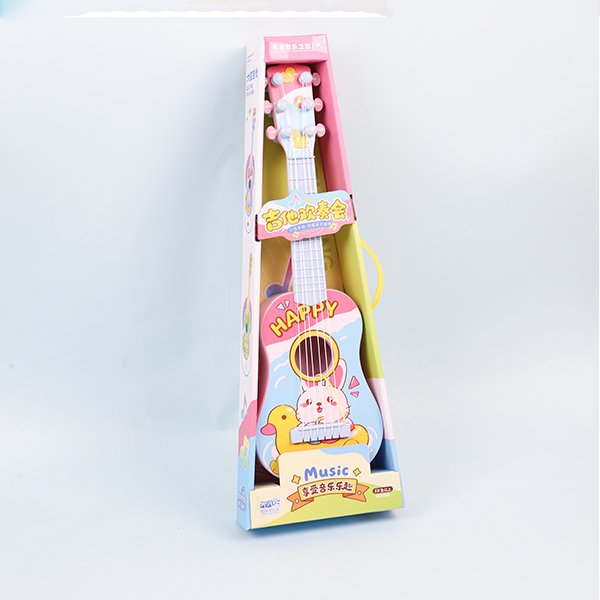 Cartoon Six-String Guitar