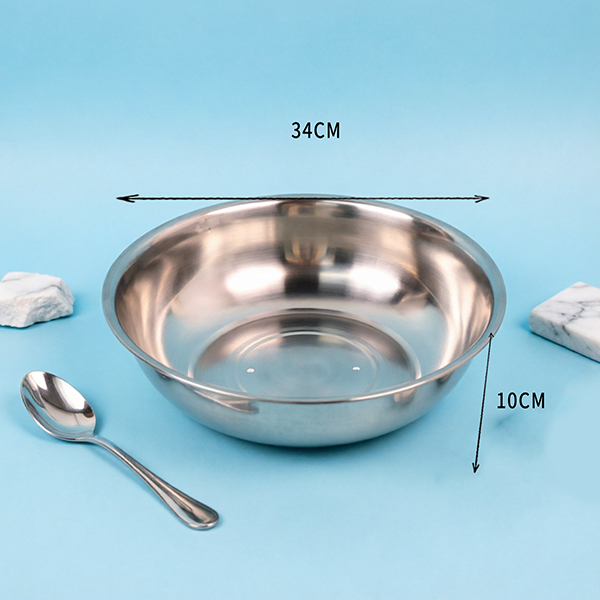 36cm Stainless Steel Cooking Pot Lid Type A