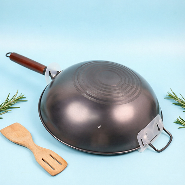 Quick Heat No.1 Flat Bottom Wok 34cm Iron 113130010