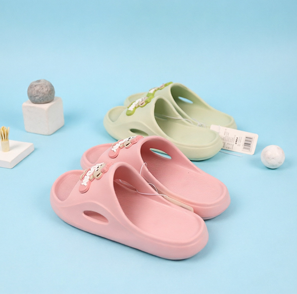 2609B-6 Women's Sticky Bear EVA Slippers