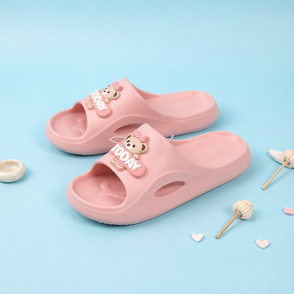 2609B-6 Women's Sticky Bear EVA Slippers