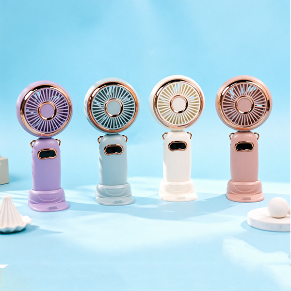 AY03 Digital Display Brushless Handheld Fan with Aromatherapy ABS PP 118050022